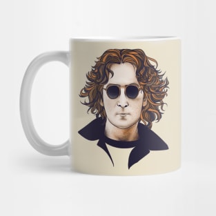 John with glasses Mug